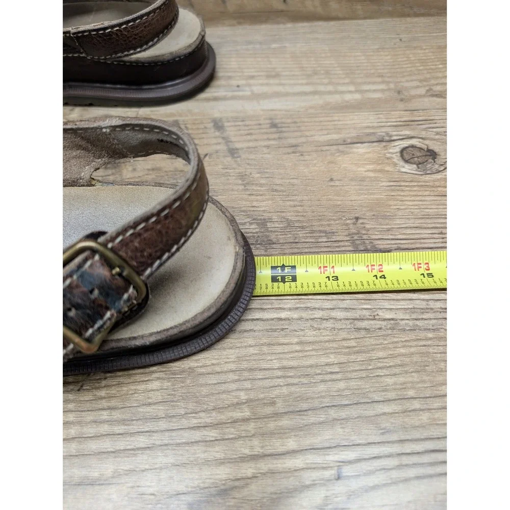 Vintage Dr Martens 8092 Fisherman Sandals Brown Leather US 9 UK 8 England